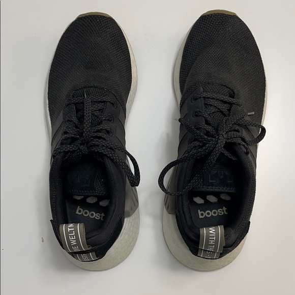 Adidas NMD Black and White, Size 9 - Picture 2 of 2